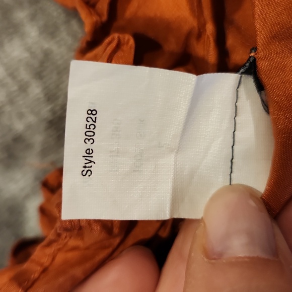 J. Crew‎ Factory 100% Silk Sleeveless Ruffle Blouse Size 2 - Picture 6 of 6